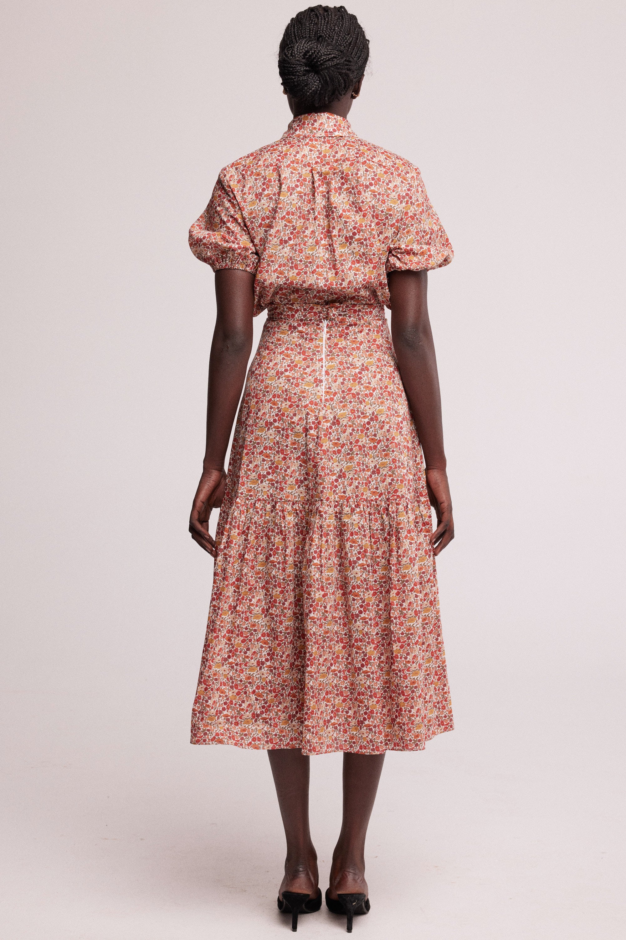 Cotton Puff Sleeve Shirt Sample