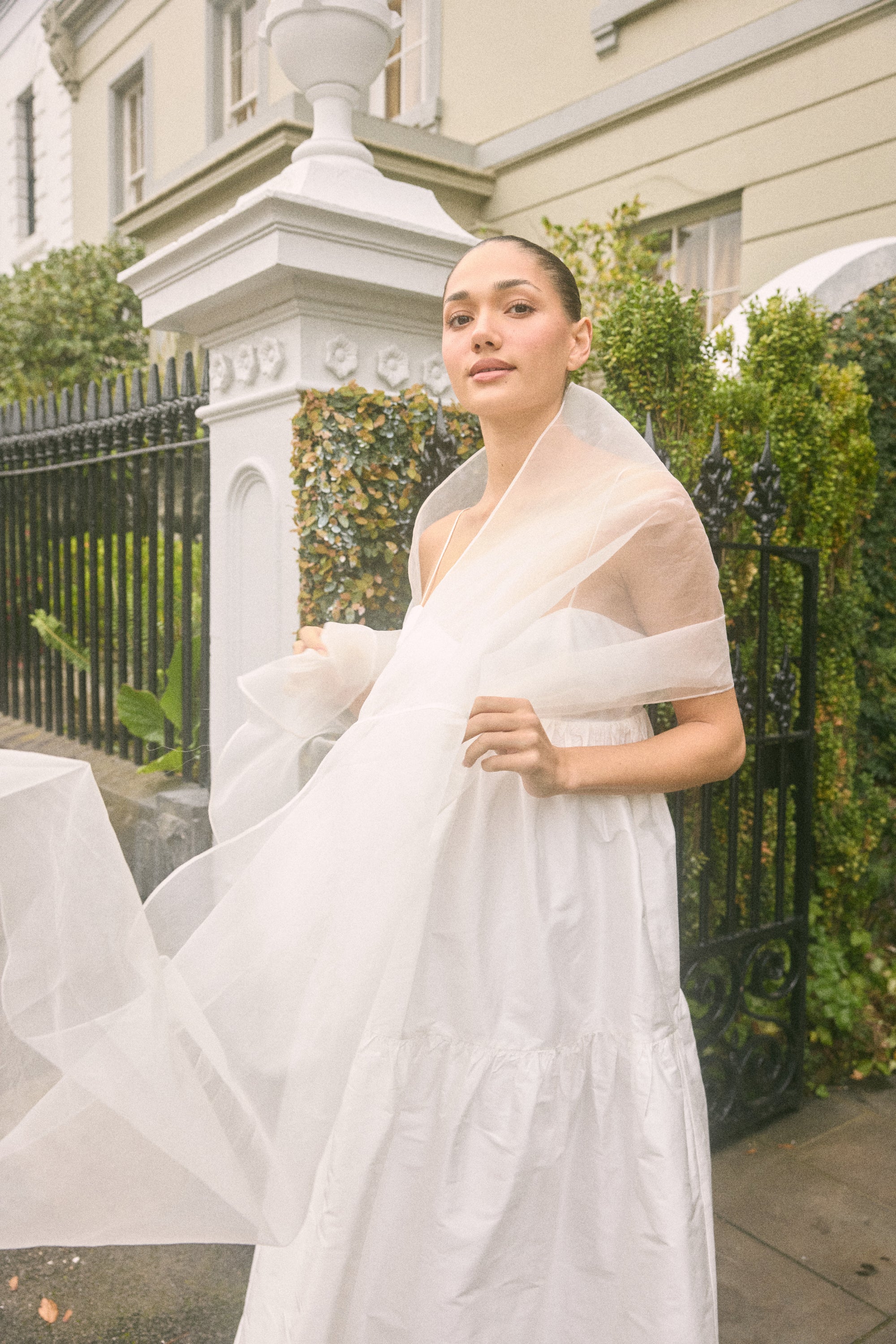 Silk Organza Wrap