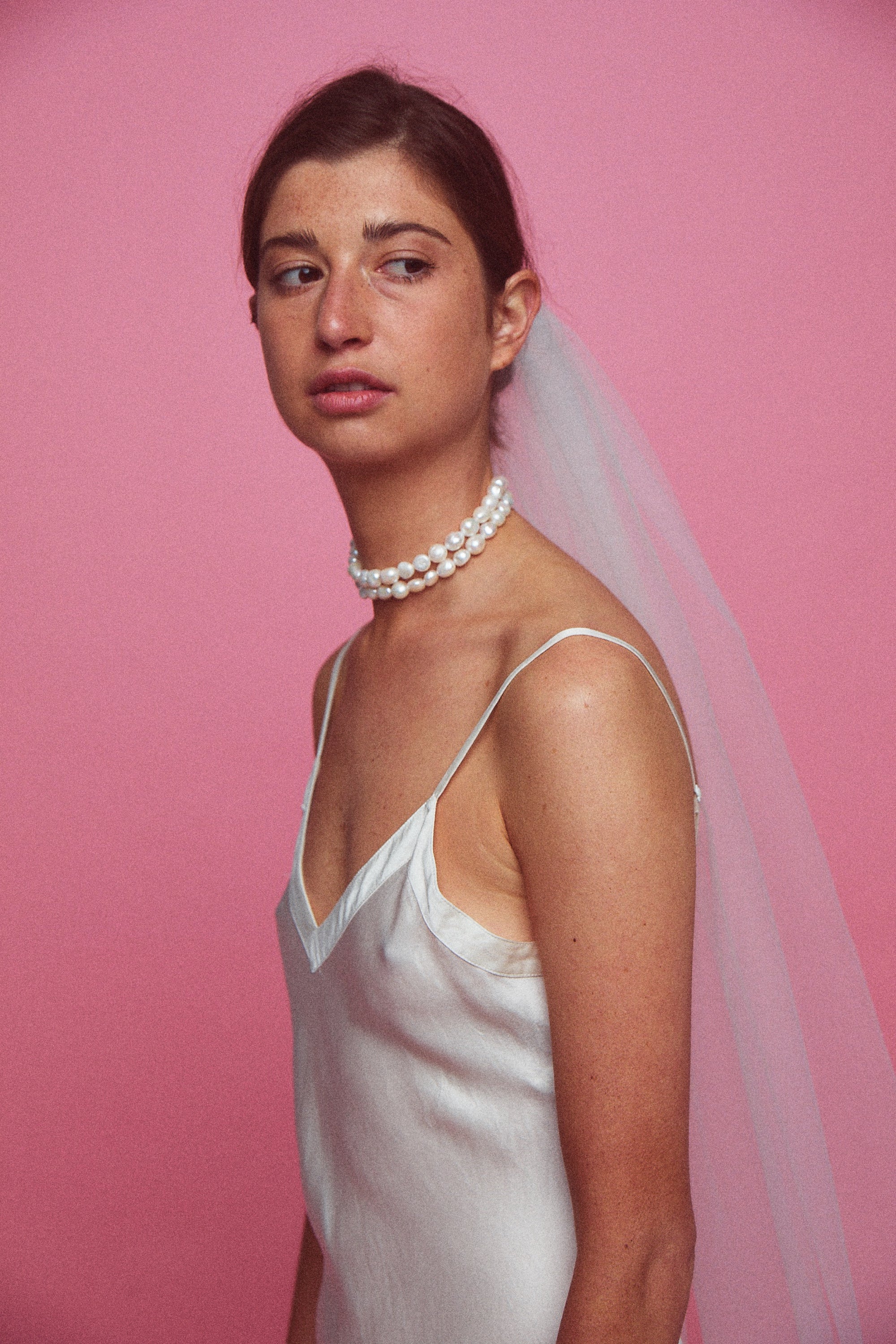 Double Pearl Choker