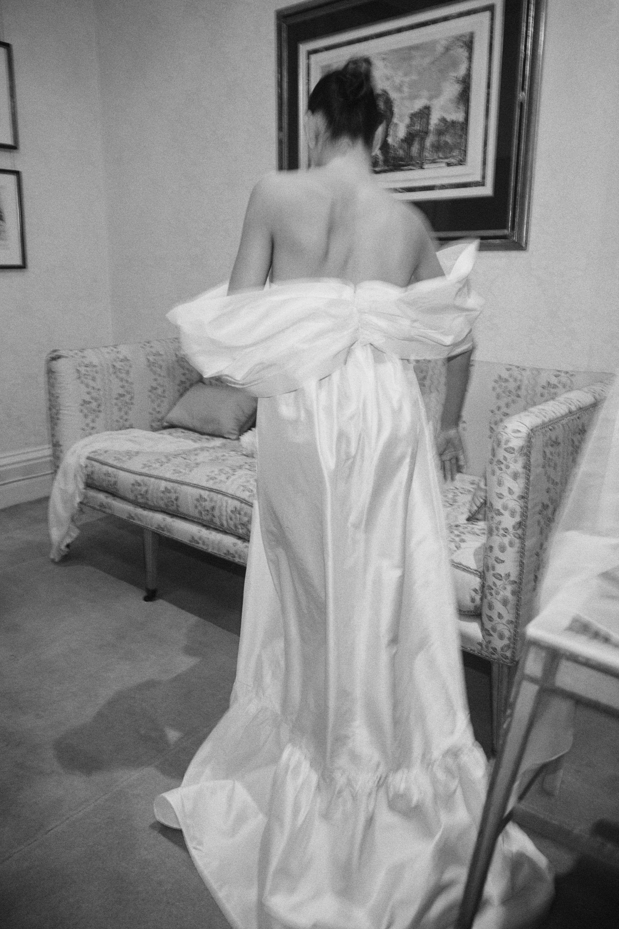 Silk Bow Gown