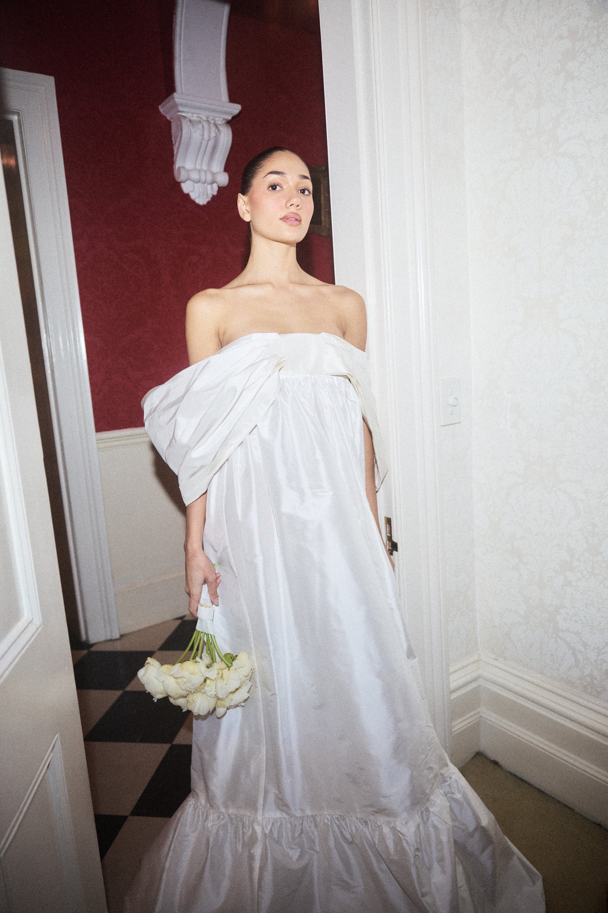 Silk Bow Gown