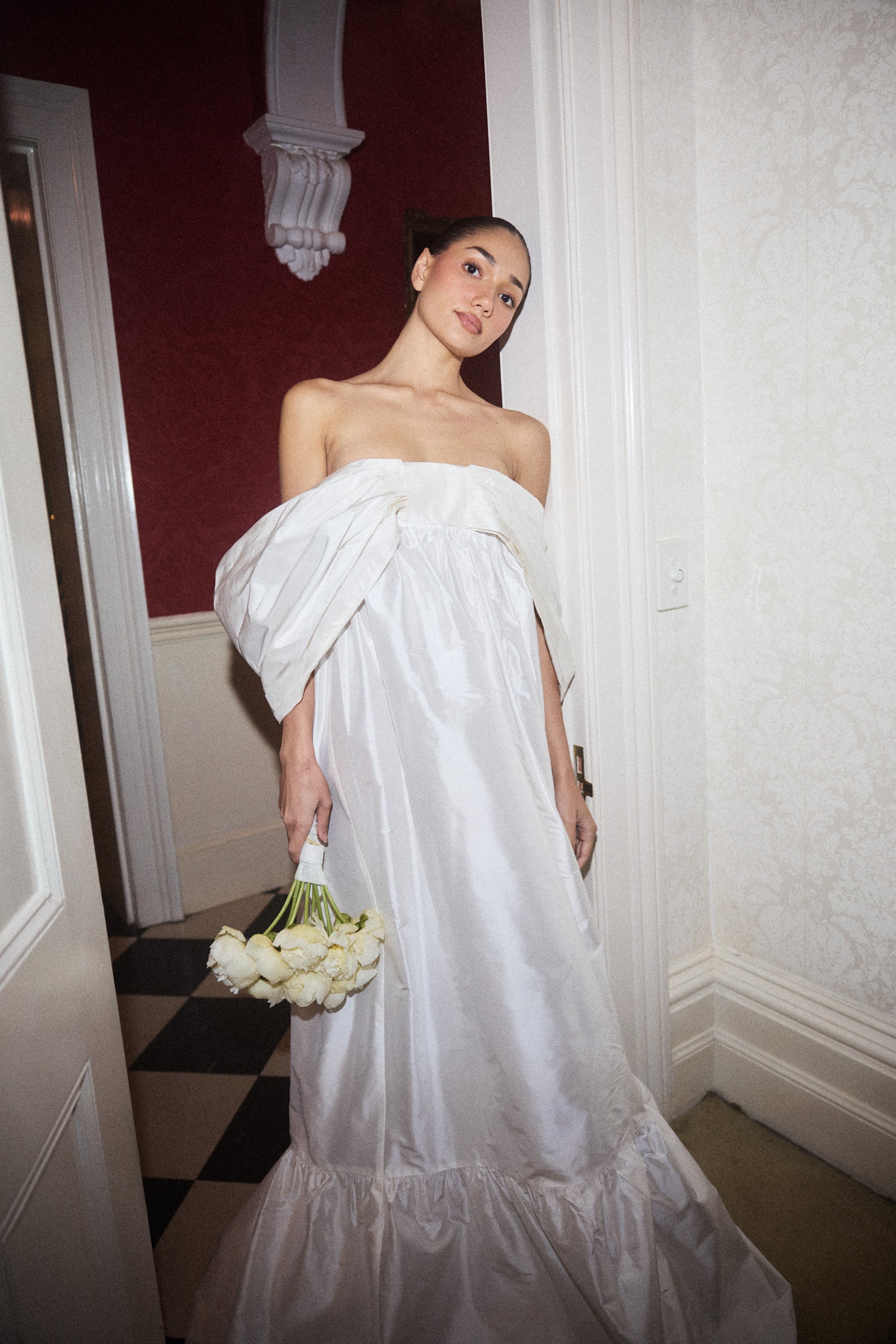 Silk Bow Gown