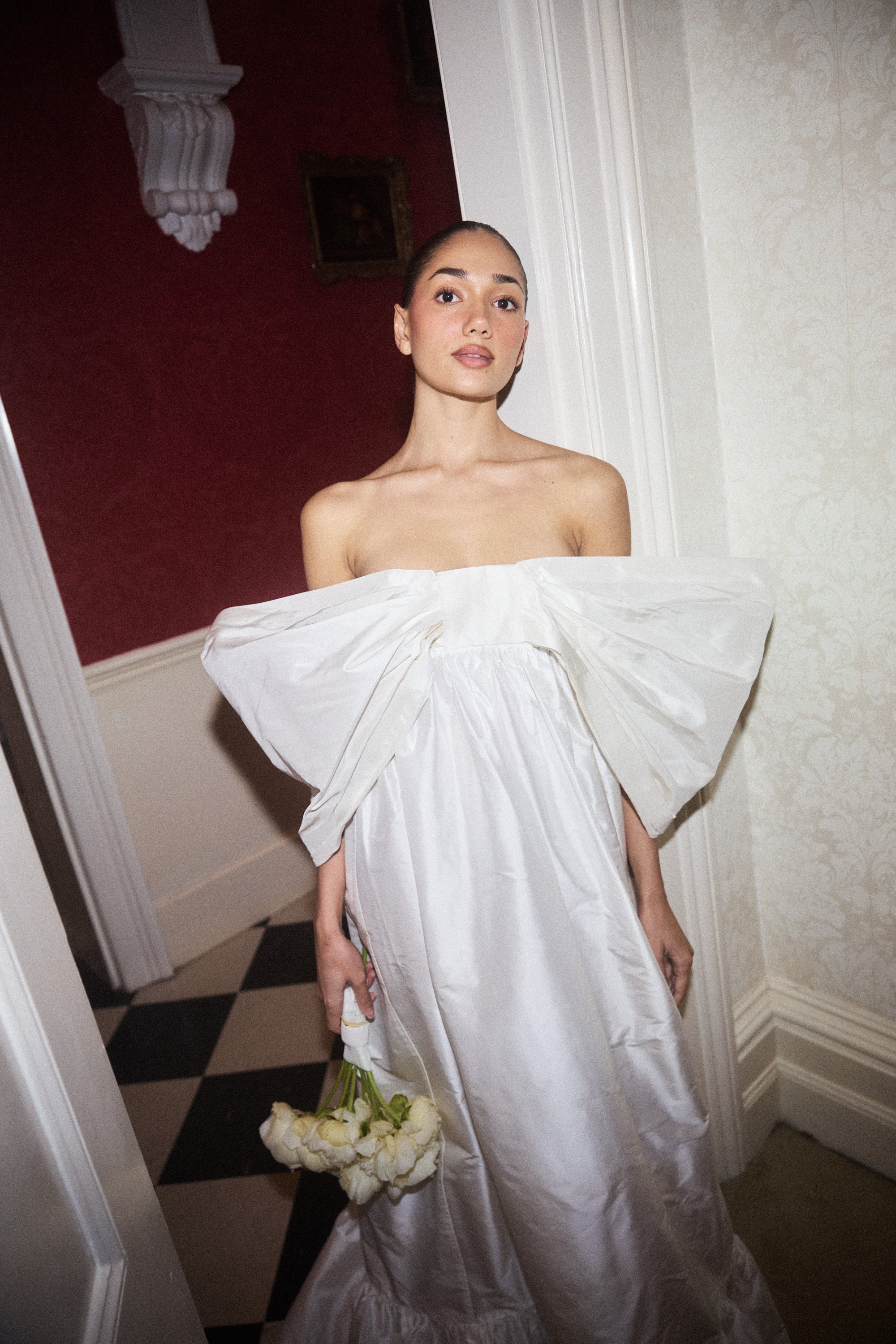 Silk Bow Gown