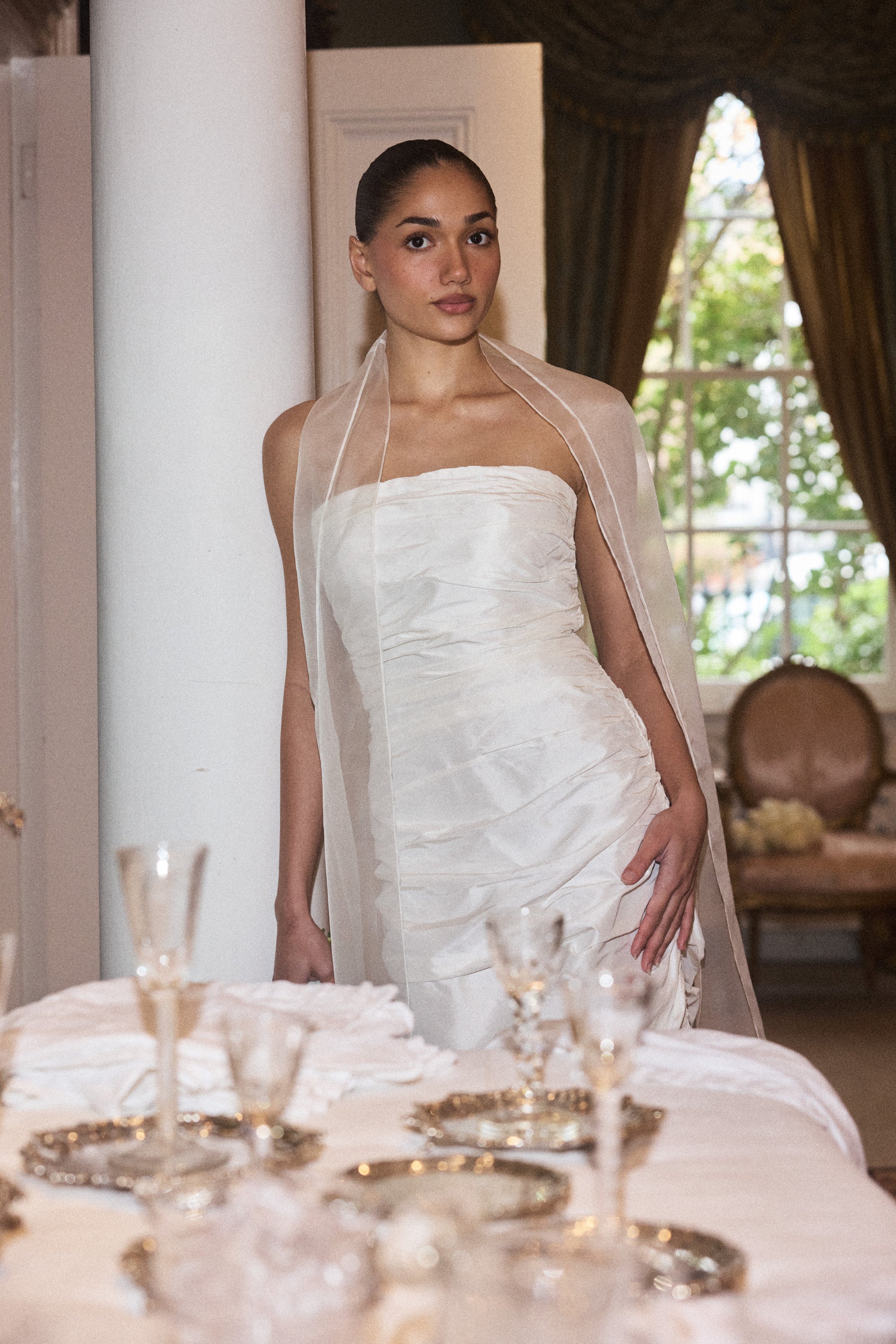 Silk Organza Scarf