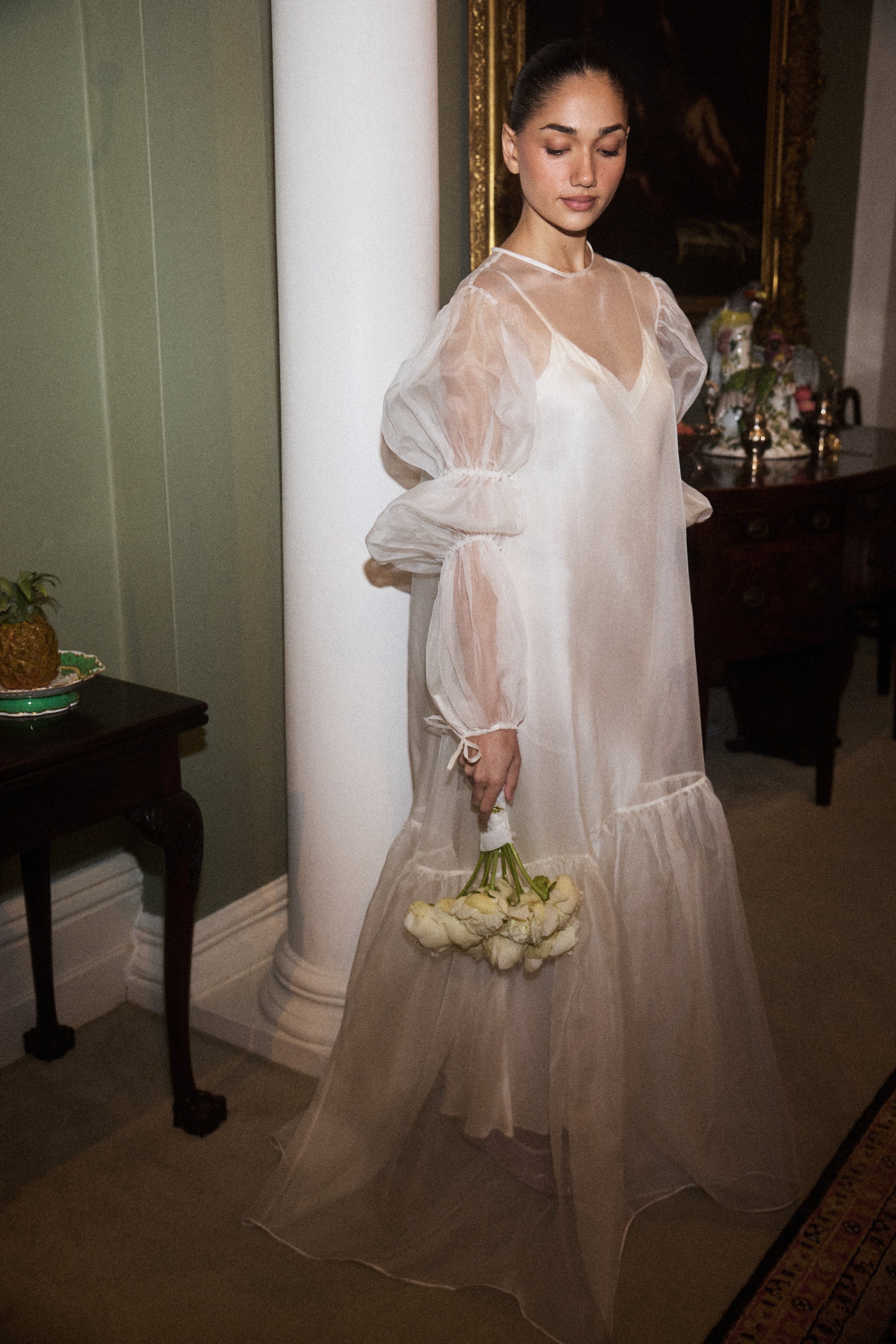 Silk Organza Gown