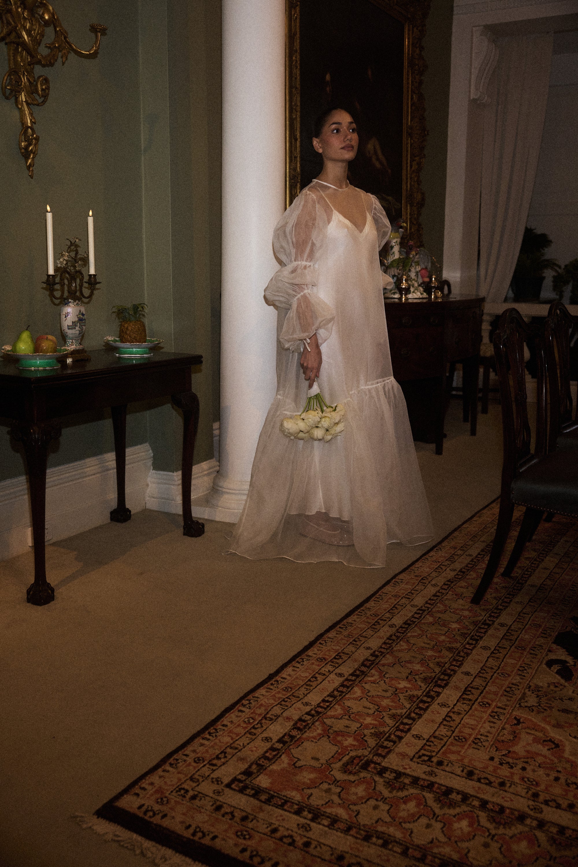 Silk Organza Gown