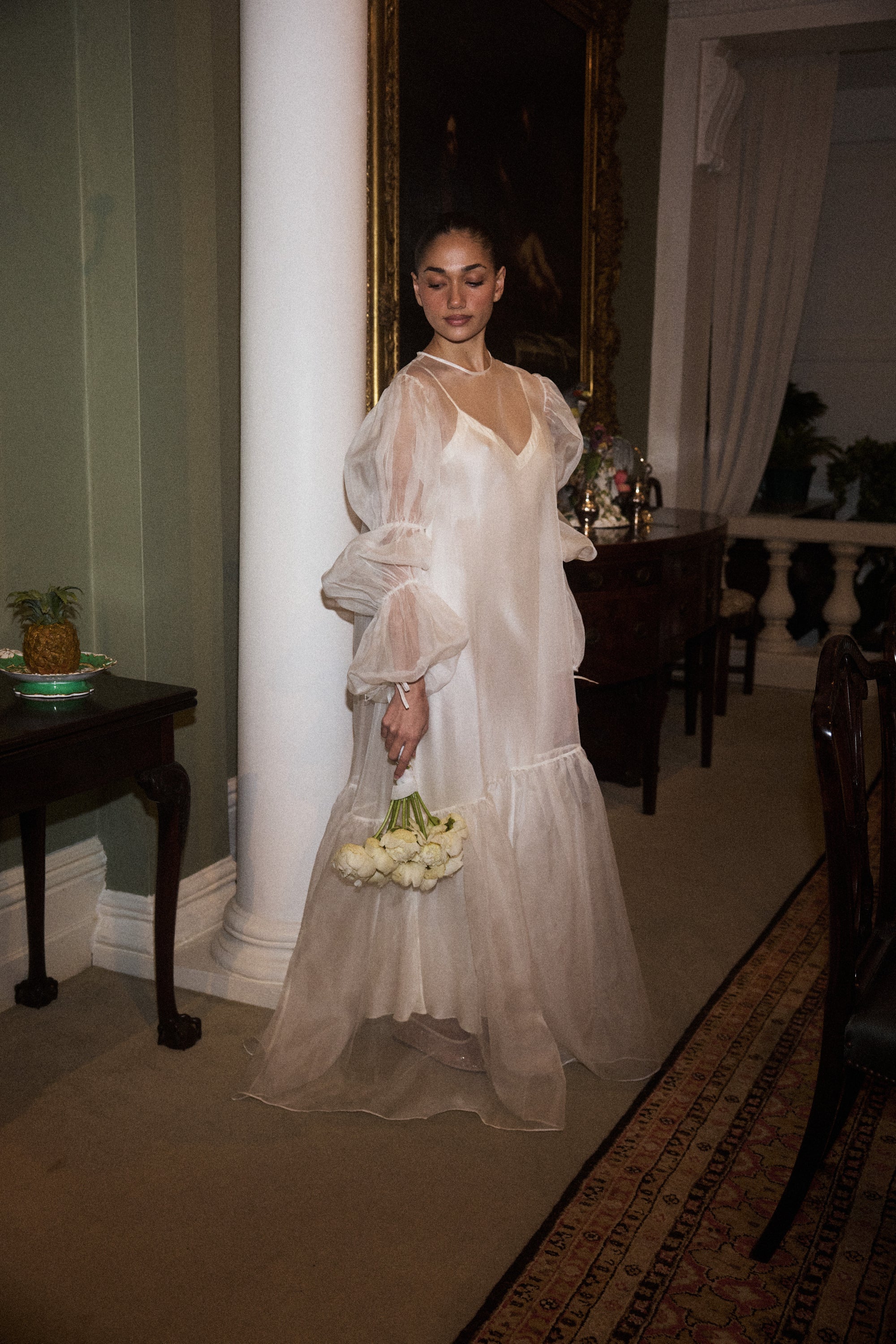 Silk Organza Gown