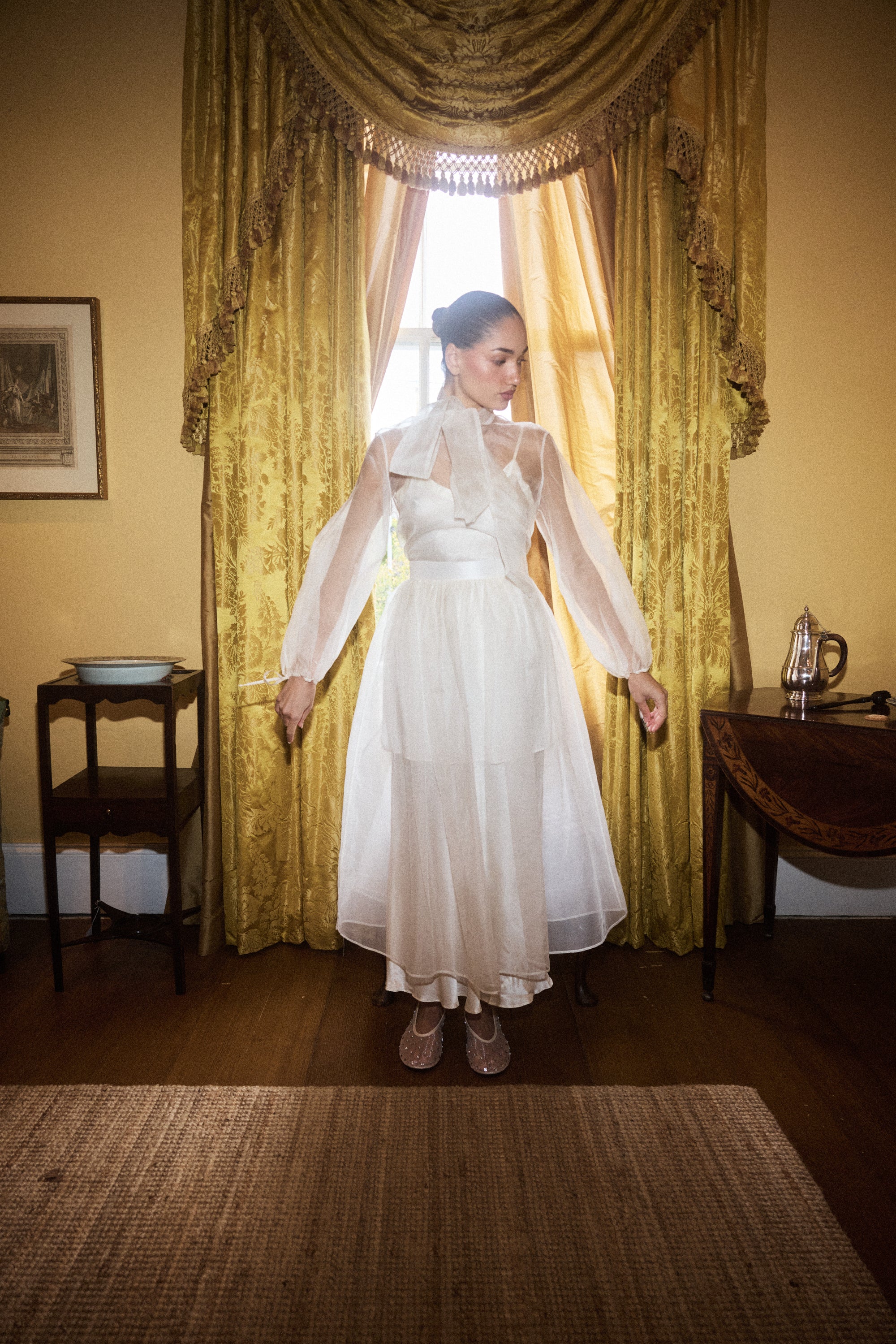 Silk Organza Skirt