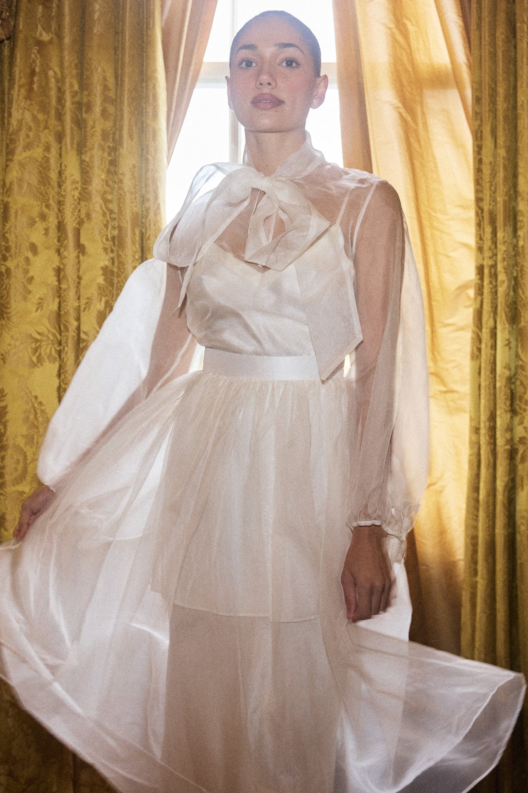 Silk Organza Skirt