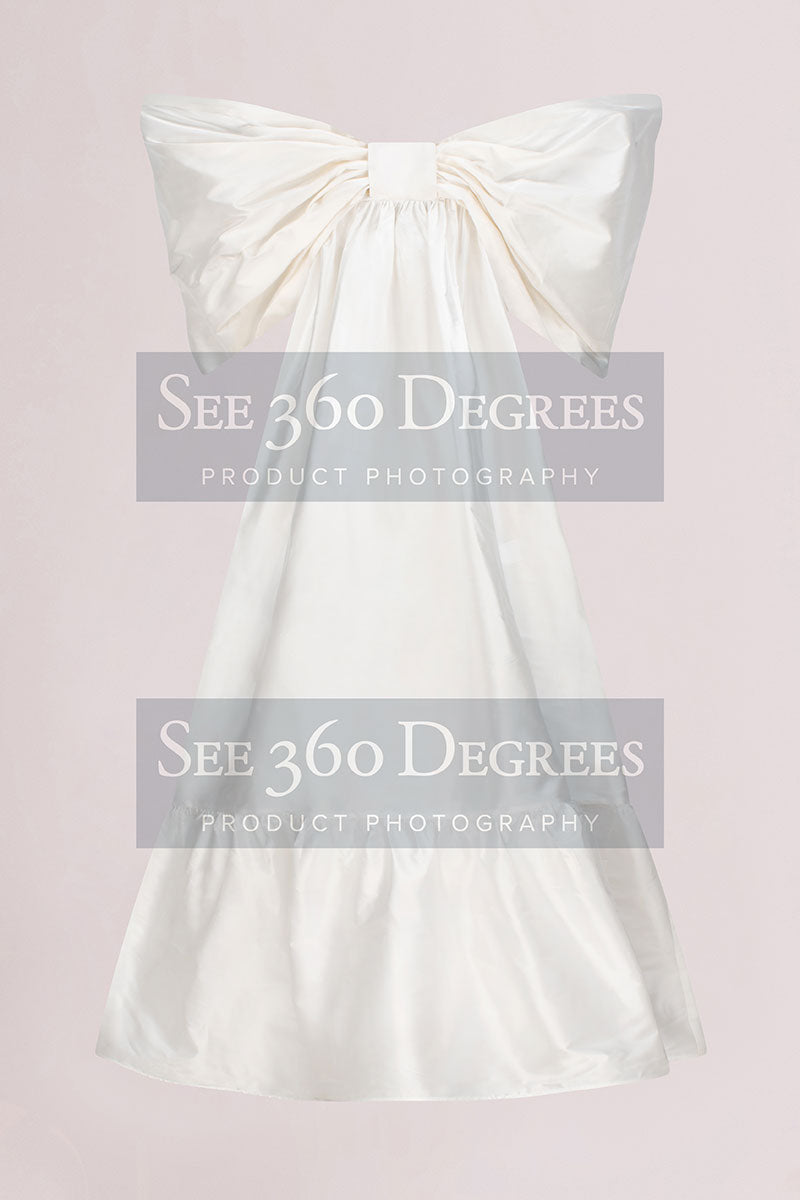 Silk Bow Gown - PRE-SALE