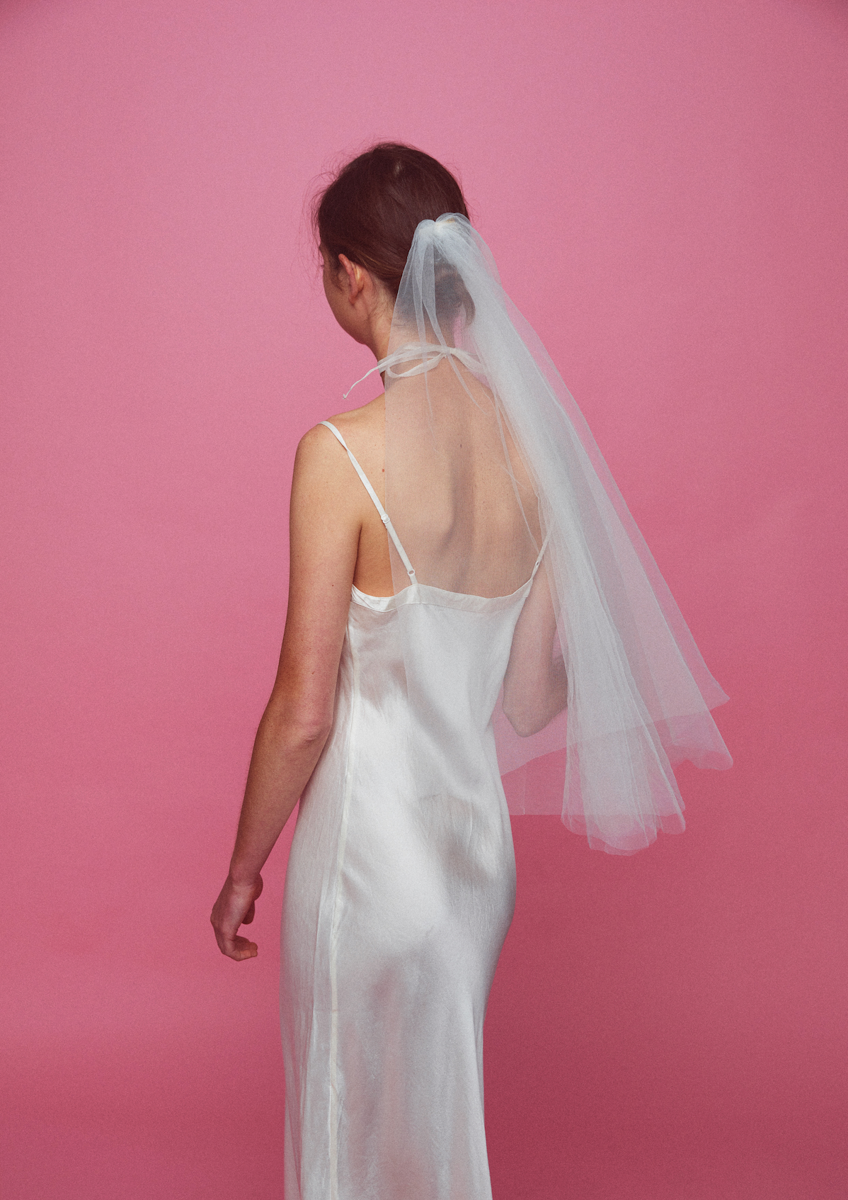 CIRCULAR GATHERED VEIL - PRE-SALE