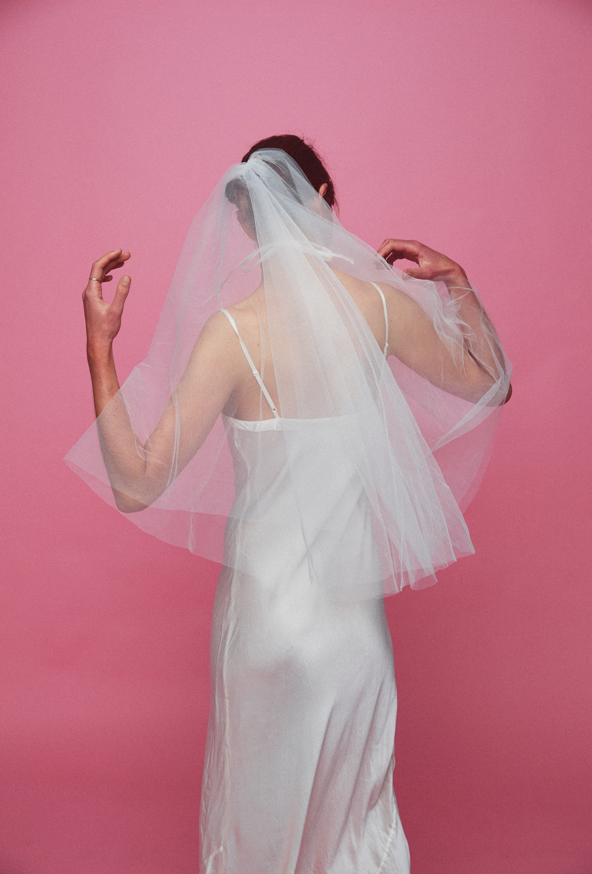 CIRCULAR GATHERED VEIL - PRE-SALE