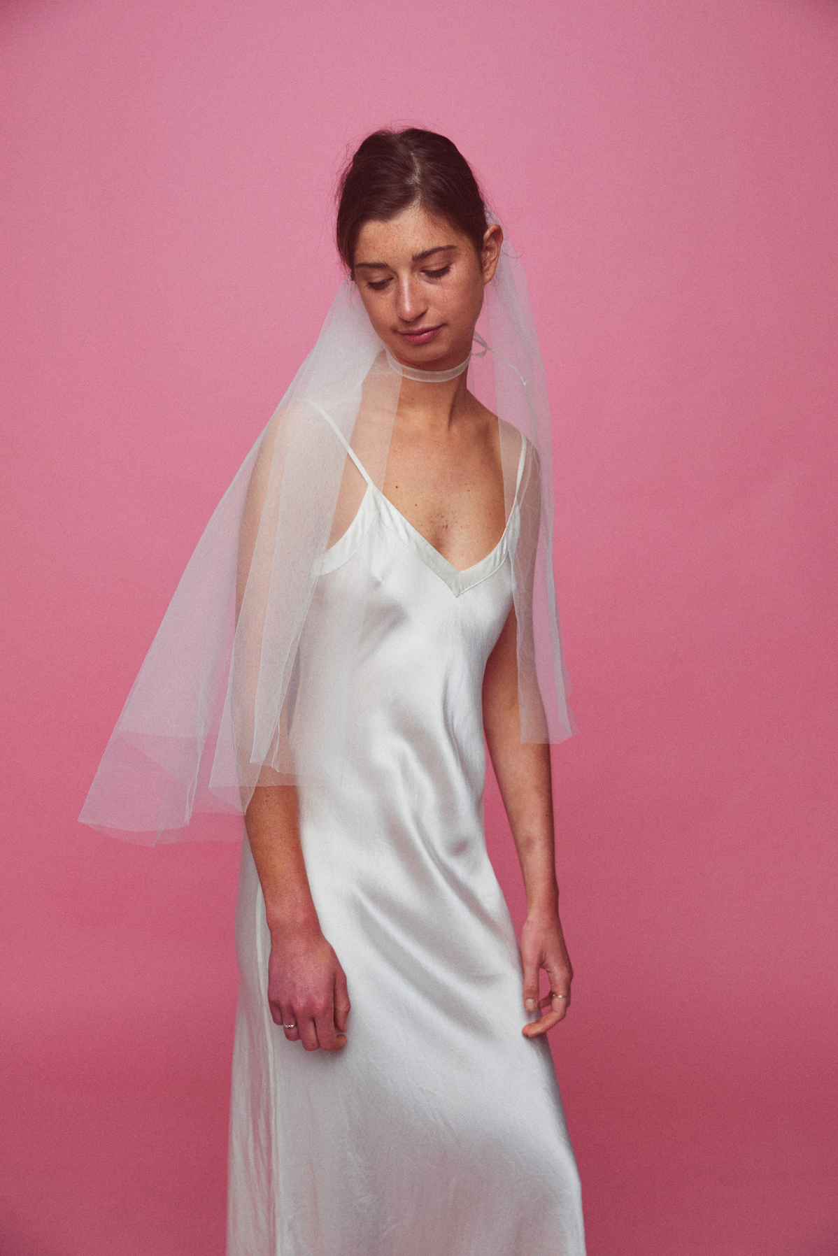 CIRCULAR GATHERED VEIL - PRE-SALE