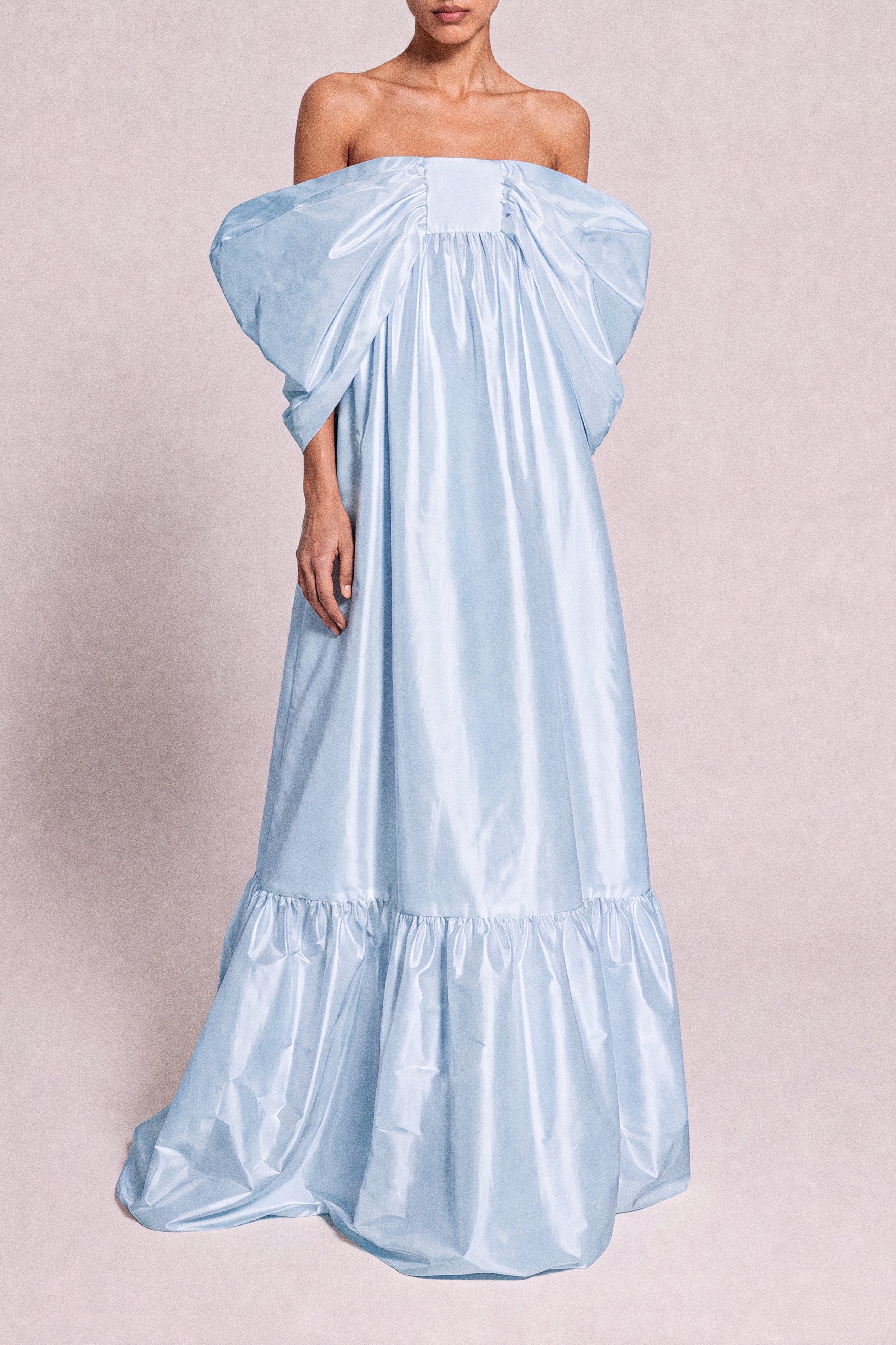 Silk Bow Gown