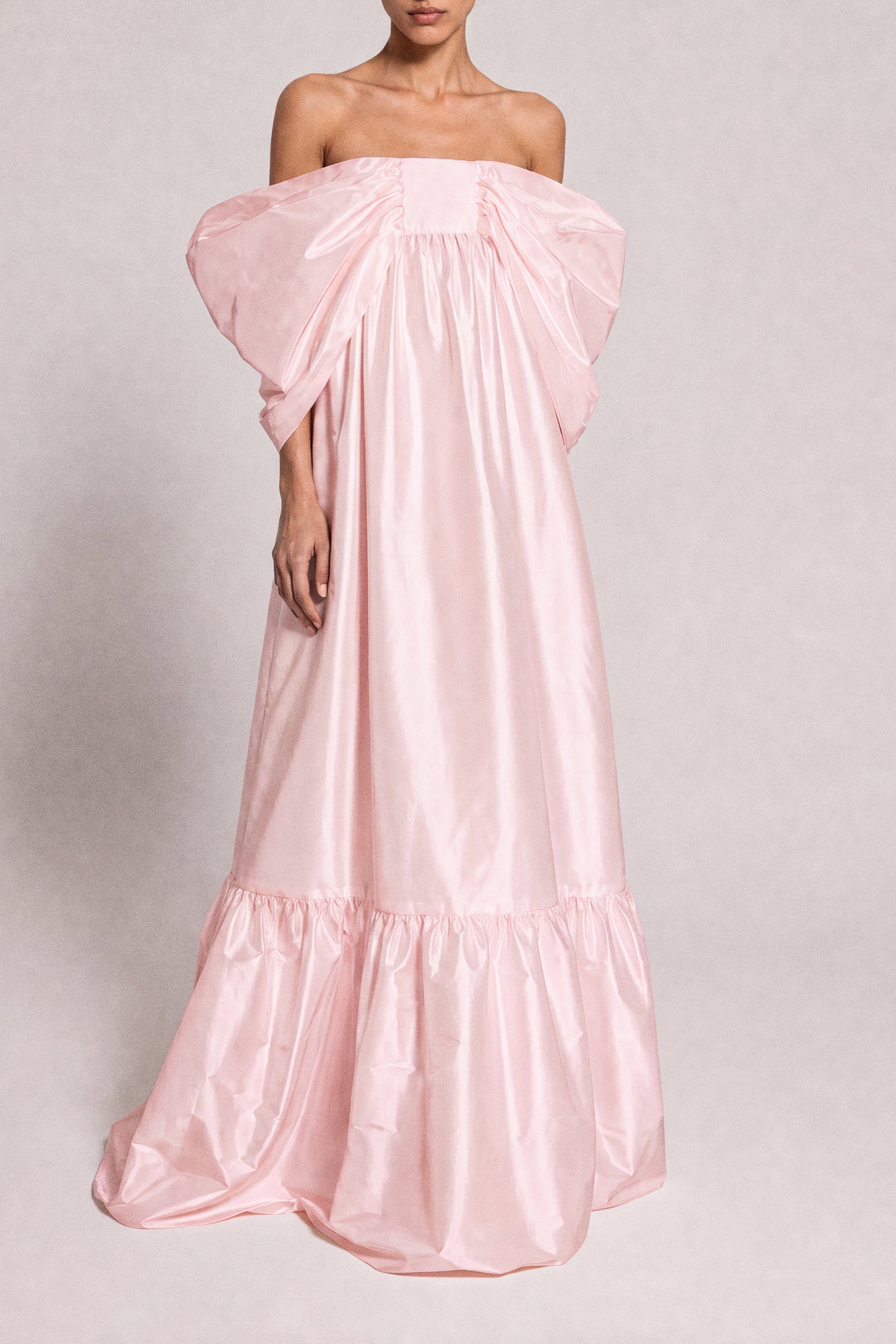 Silk Bow Gown