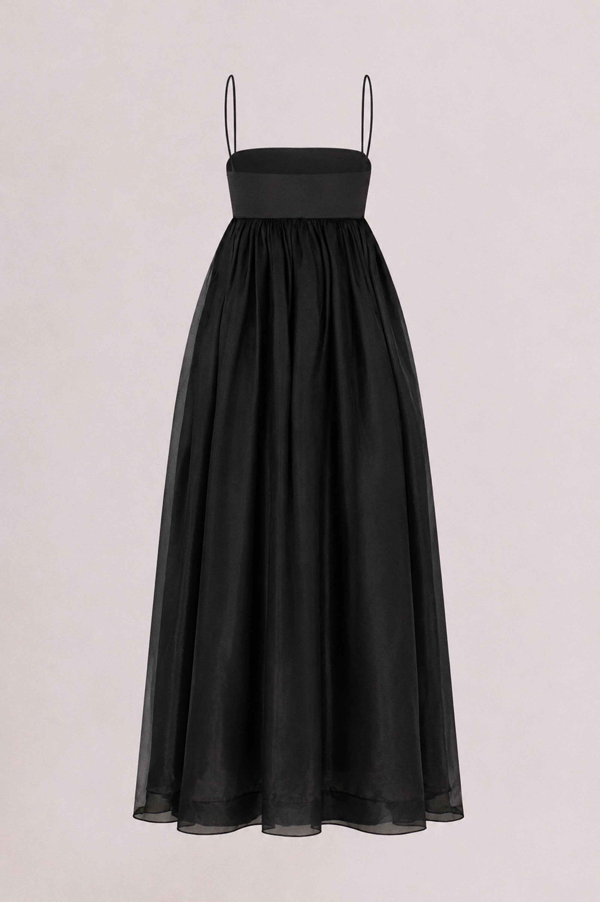 Silk Veil Gown