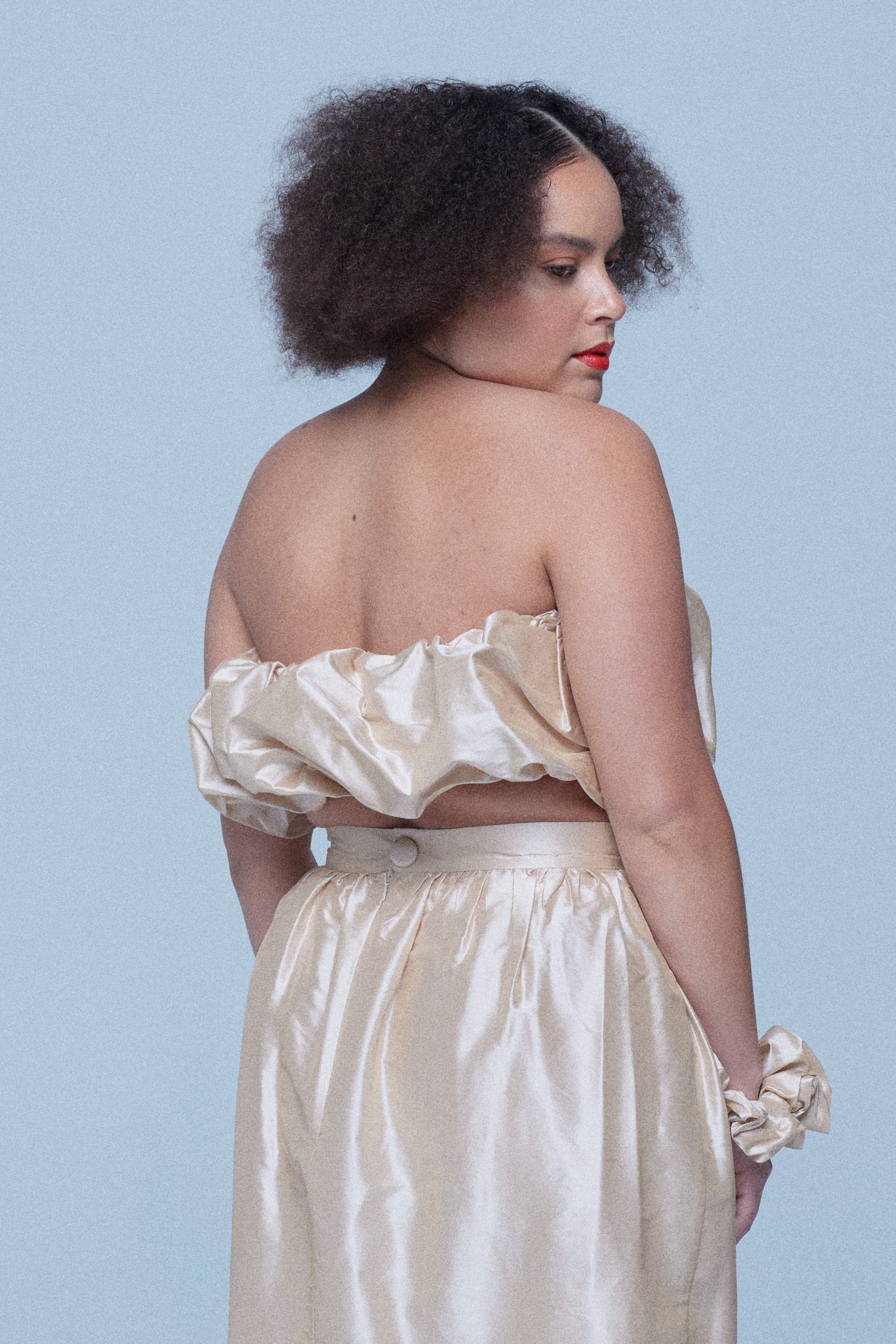 Silk Ruffle Top – Baaby